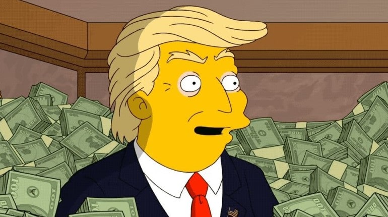 Дональд Трамп в деньгах