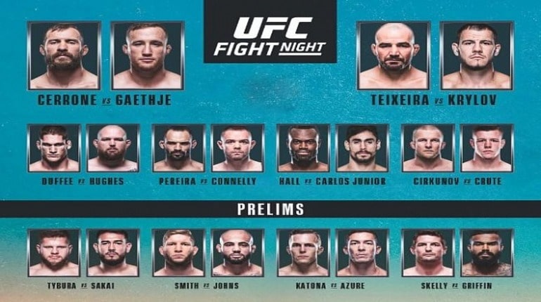 Обзор турнира UFC Fight Night 158